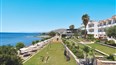 foto areal hotela Ilyssion Beach Resort na ostrove Rhodos v Grecku