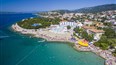 foto panoramaticky pohlad na hotel Aminess Lisanj Family v letovisku Novi Vinodolski v Chorvatsku