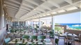 foto terasa hlavnej restauracie hotela Mangia´s Sardinia Resort v Santa Teresa Gallura na talianskom ostrove Sardinia