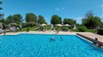 foto bazen a zahrada hotela Olympian Bay Grand Resort, stredisko Leptokarya, Olympska riviera, Grecko