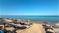foto plaz hotela Portes Beach, stredisko Nea Potidea, Chalkidiki, Grecko